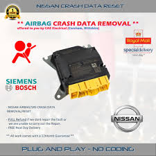 NSSAN CRASH DATA RESET